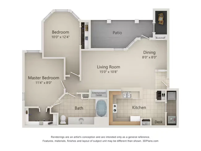 The Riverton 804 floor plan